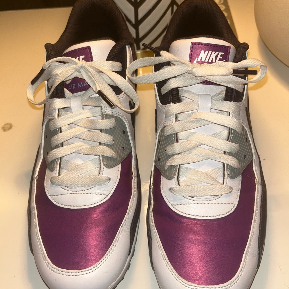 Nike Air Max 90 G “Golf” Shoes Men’s Size 11 White / Purple / Grey